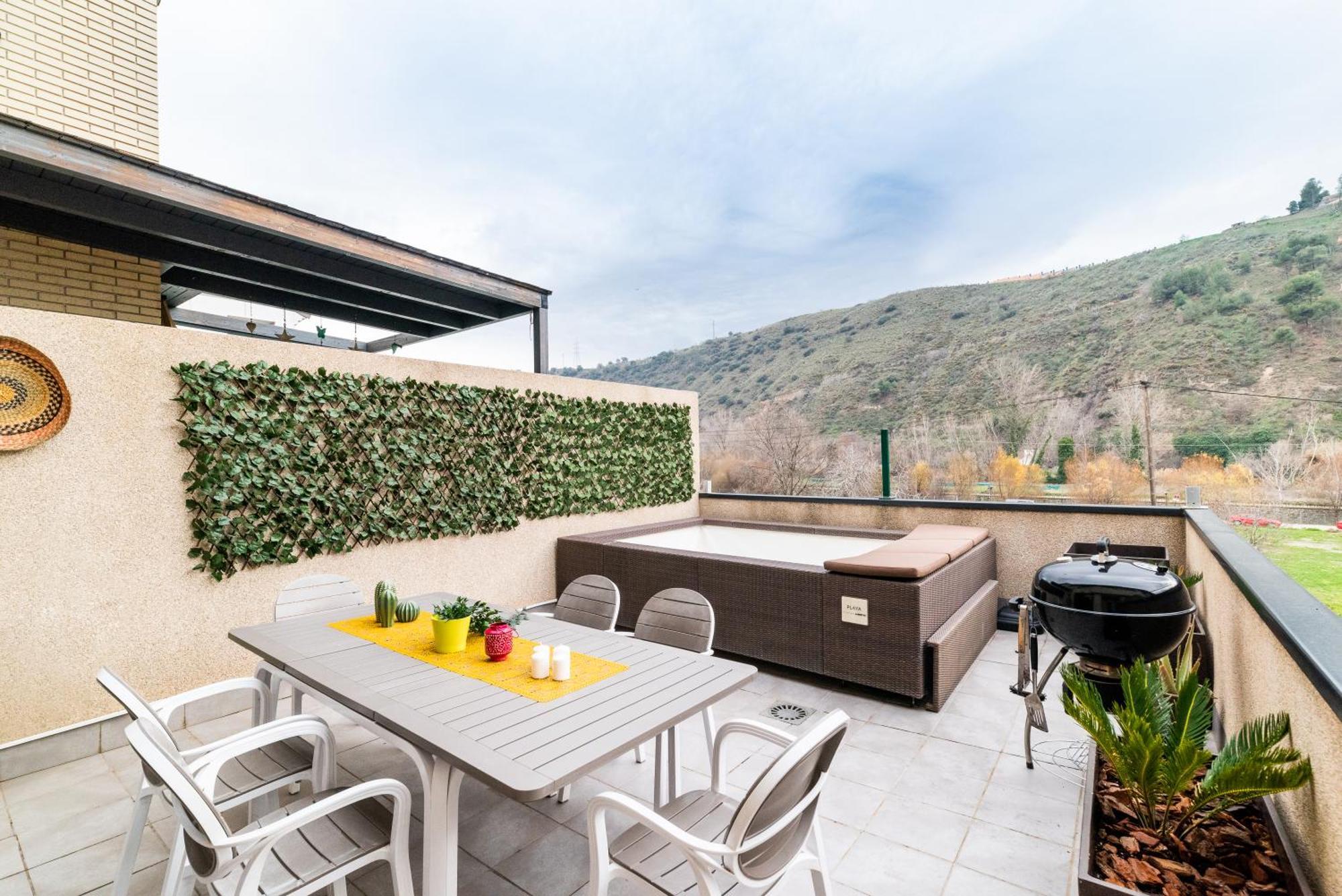 El Generalife Cerca Centro Y Sierra Nevada Con Piscina Y Barbacoa Y Parking Gratis Apartamento Granada Exterior foto